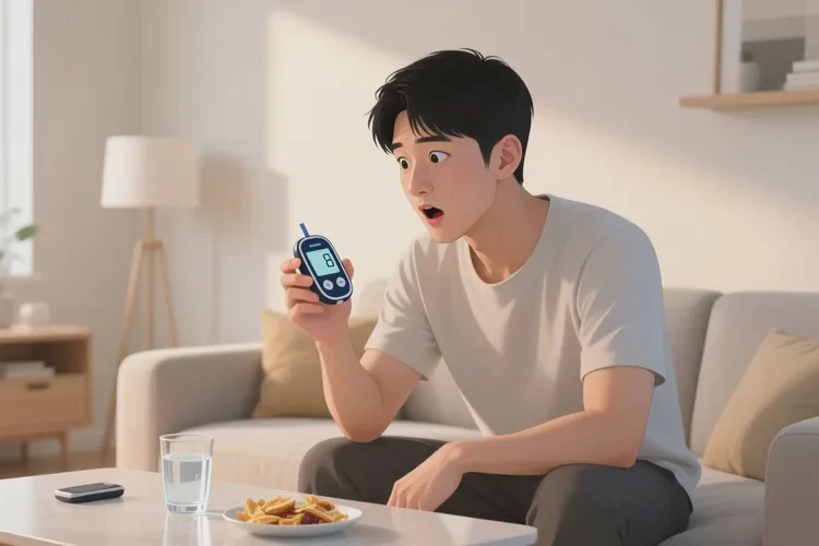 28岁早上空腹血糖20.8是怎么回事(图1)