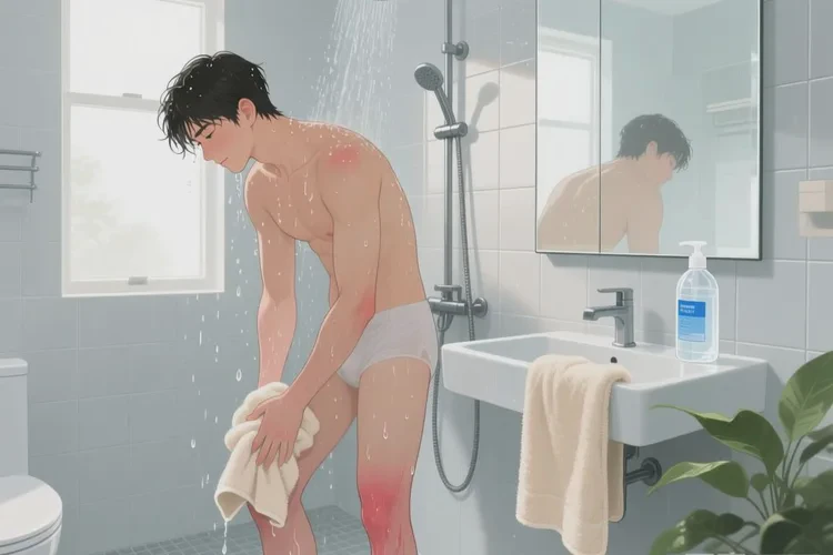 男性小腿容易起湿疹可以治愈吗(图1)