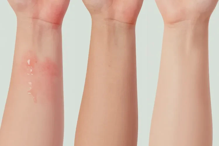 小孩手臂上出现湿疹可以治愈吗(图2)