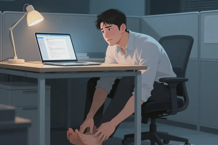 男性脚上经常长湿疹可以治愈吗(图1)