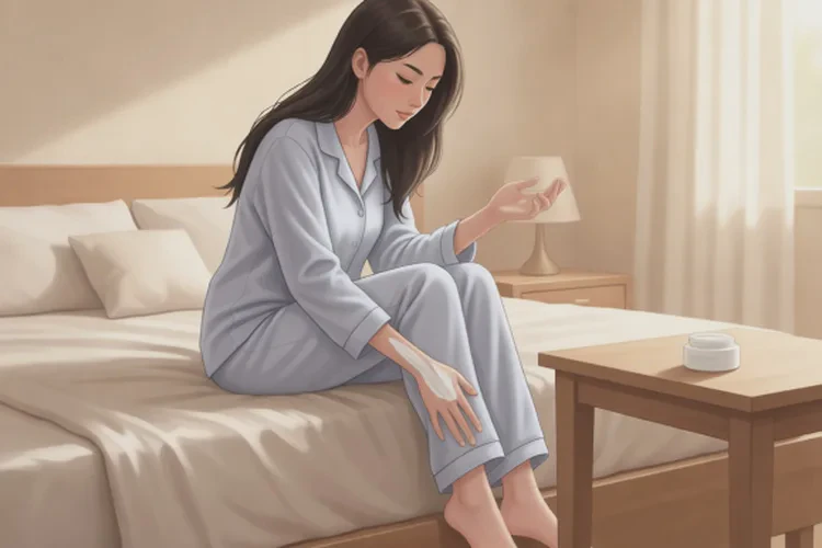 产妇大腿上偶尔长湿疹可以治愈吗(图1)