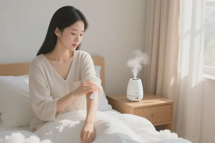 女性手臂上容易长湿疹可以治愈吗(图1)