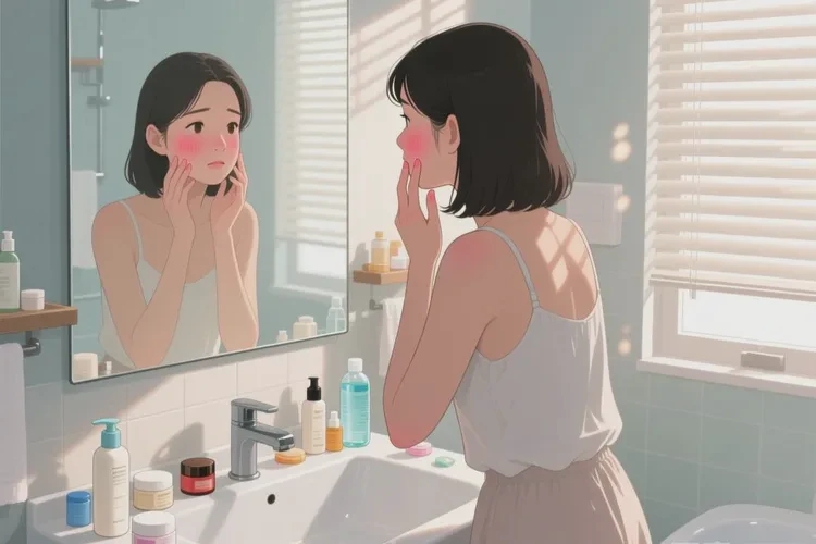 女性面部经常起湿疹可以治愈吗(图1)