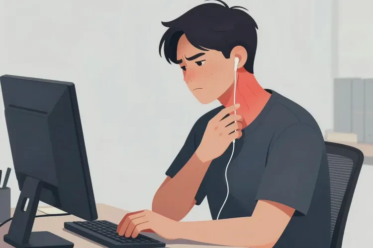 男性脖子容易起湿疹可以治愈吗(图1)