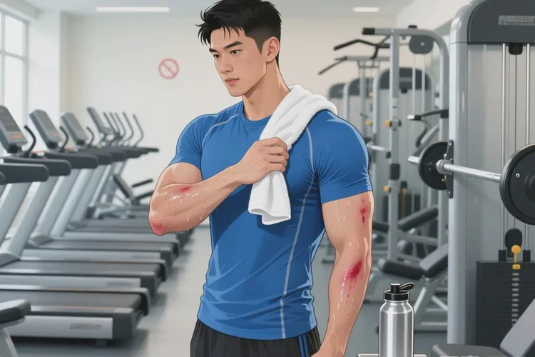 男性手臂上有湿疹可以治愈吗(图3)