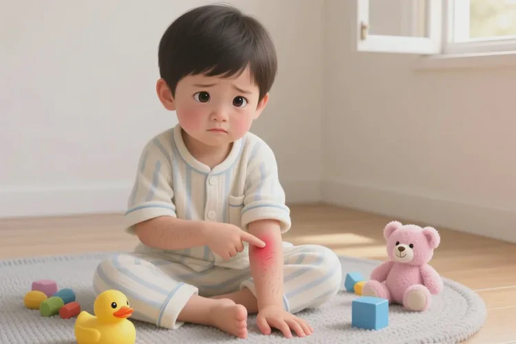 小儿手臂容易长湿疹可以治愈吗(图3)