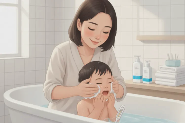 小孩全身偶尔长湿疹可以治愈吗(图1)