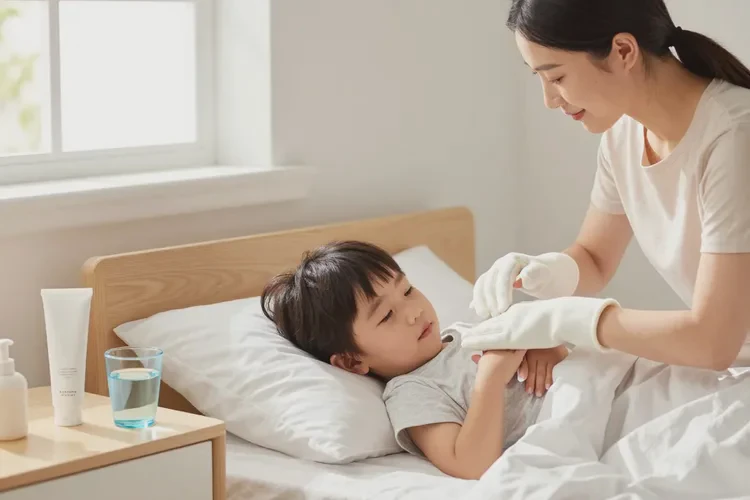 小儿四肢出湿疹可以治愈吗(图3)