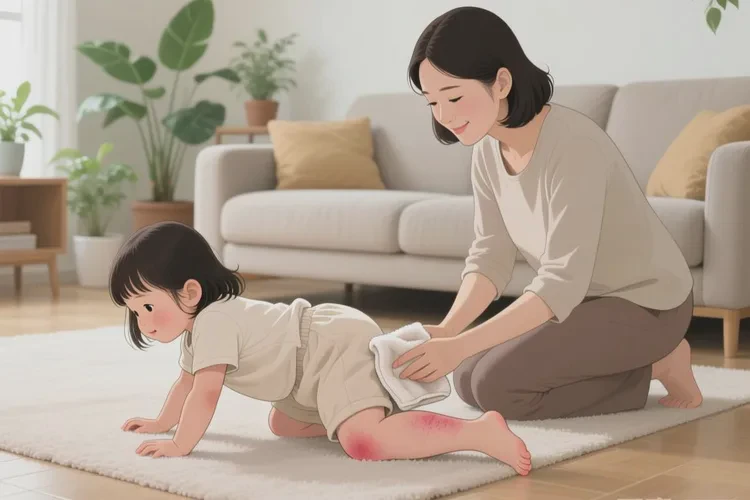 小儿大腿上经常长湿疹可以治愈吗(图2)