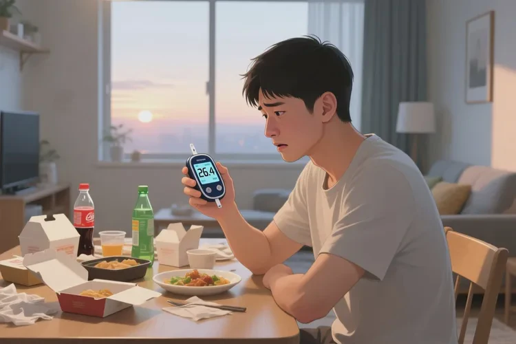 28岁早上血糖26.4是怎么回事(图1)