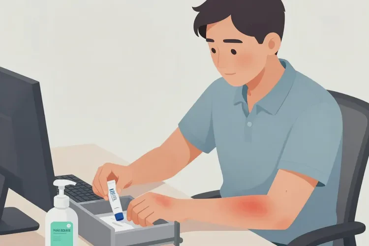 男性手臂上出现湿疹可以治愈吗(图1)