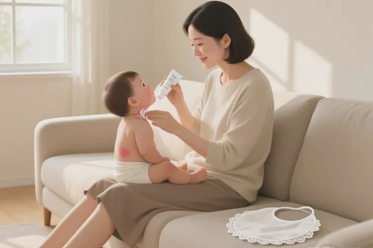 小儿脖子上起湿疹可以治愈吗(图2)