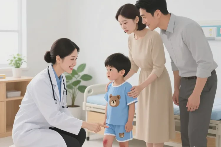 小儿小腿经常起湿疹可以治愈吗(图1)