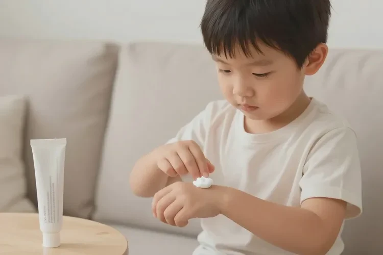 小孩手上长湿疹可以治愈吗(图1)