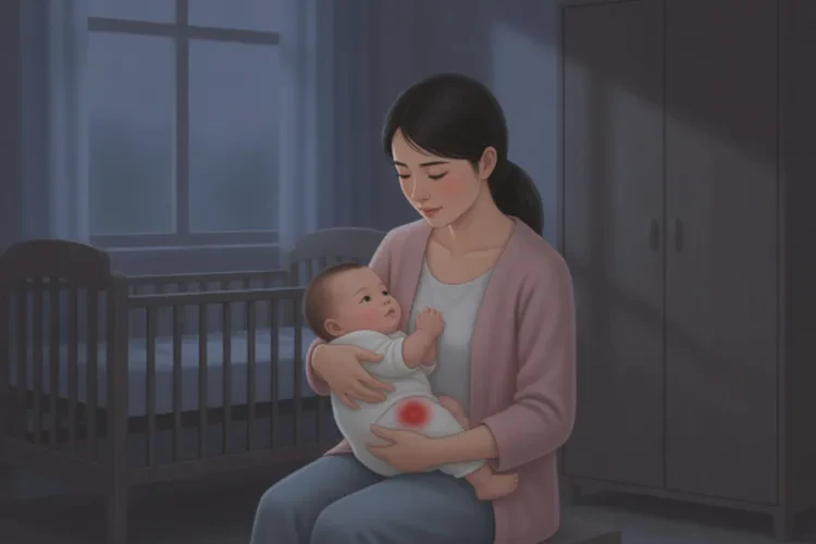 小孩屁股上偶尔起湿疹可以治愈吗(图1)