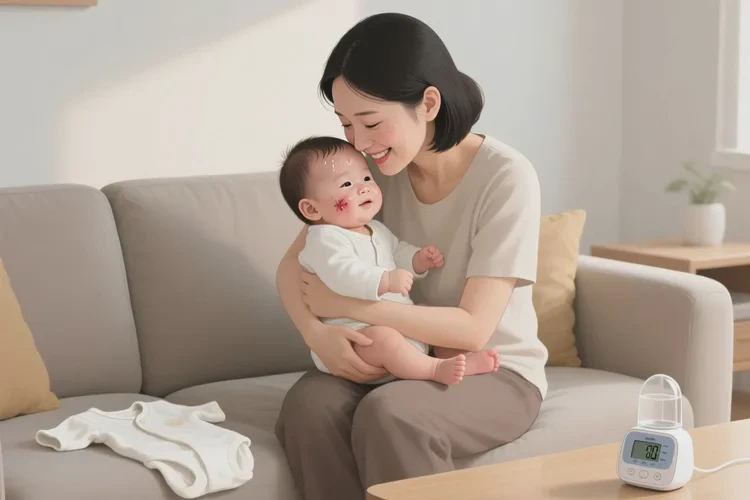 小儿脸上出湿疹可以治愈吗(图4)