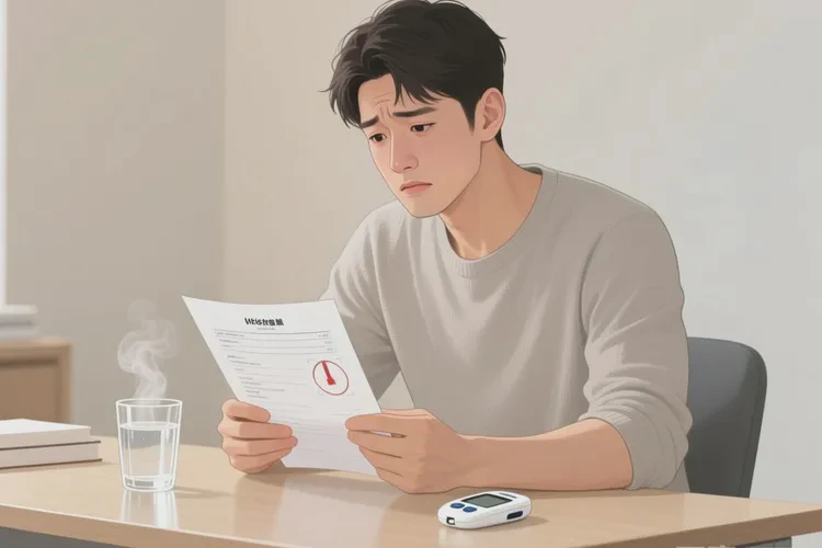 28岁空腹血糖24.7是怎么回事(图1)