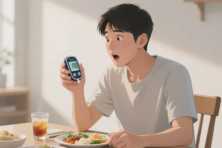 28岁中餐血糖18.8是怎么回事(图1)