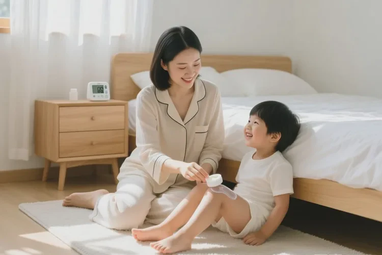 小儿大腿出现湿疹可以治愈吗(图1)