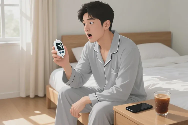 28岁早上空腹血糖12点4是怎么回事(图1)