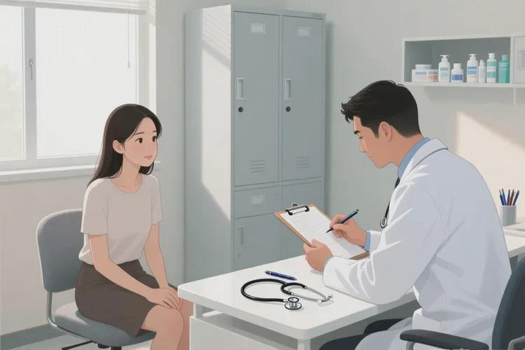 女性身上偶尔起湿疹可以治愈吗(图1)