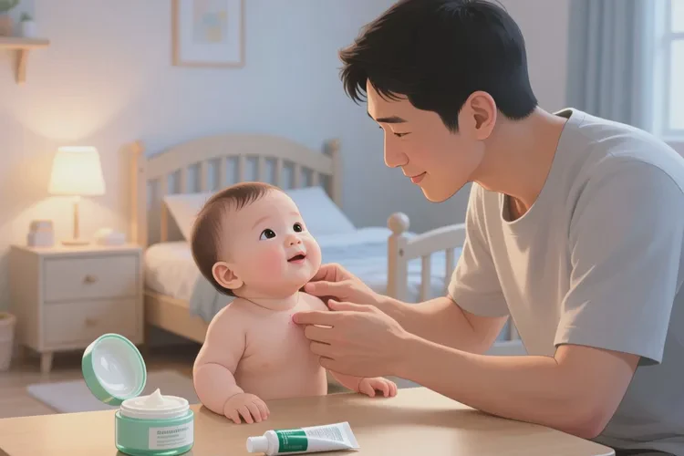 小儿脖子出现湿疹可以治愈吗(图2)