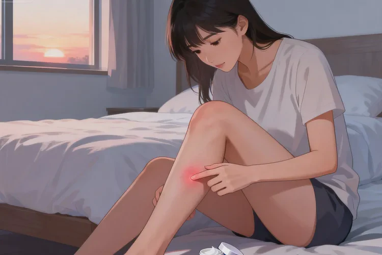 女性大腿出现湿疹可以治愈吗(图1)