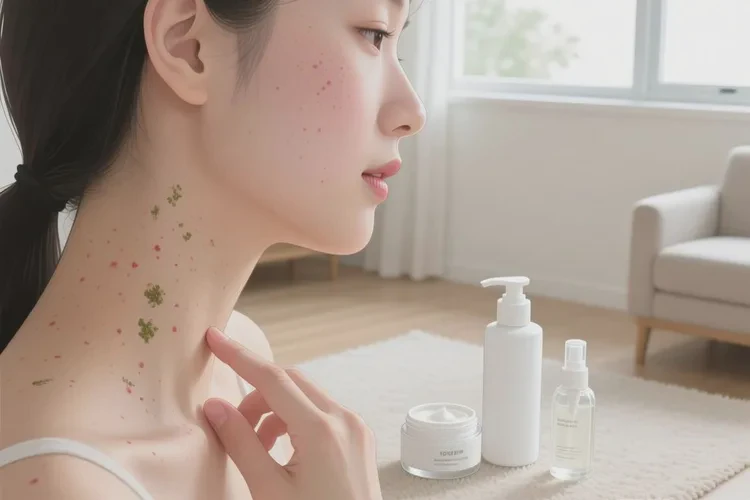 女性脖子上容易长湿疹可以治愈吗(图2)