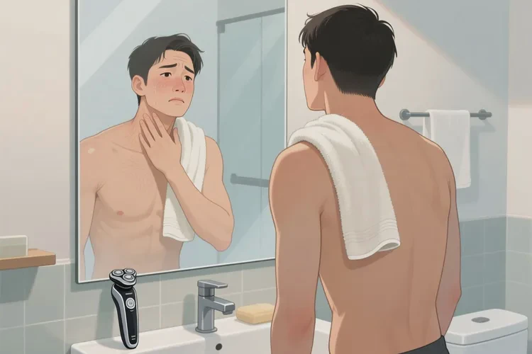 男生脖子起湿疹可以治愈吗(图2)