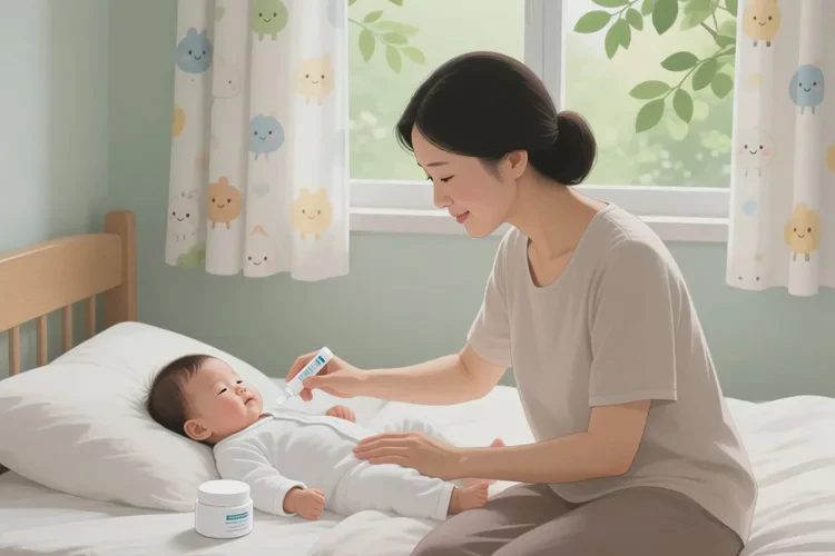 小儿肚子上有湿疹可以治愈吗(图4)