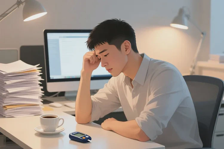 28岁中午血糖4.4是怎么回事(图1)