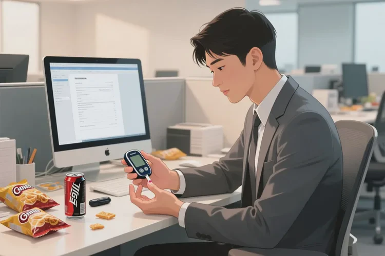 28岁中午血糖7.3是怎么回事(图2)