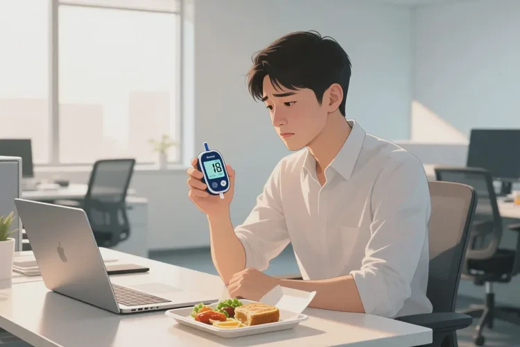 28岁中午血糖9.0是怎么回事(图1)