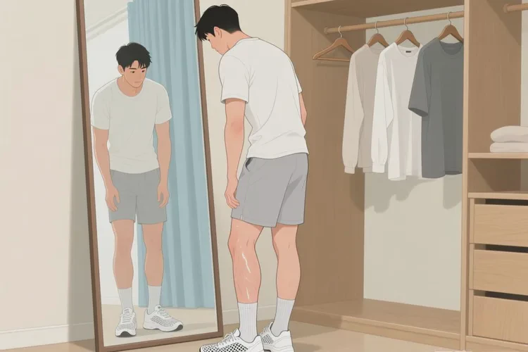 男生脚上偶尔起湿疹可以治愈吗(图2)