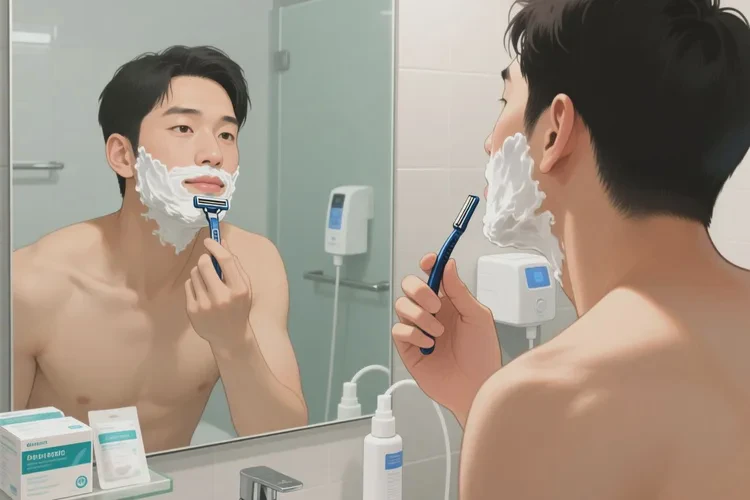 男生脸上容易长湿疹可以治愈吗(图1)