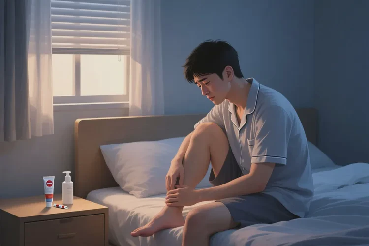 男生四肢有湿疹可以治愈吗(图1)