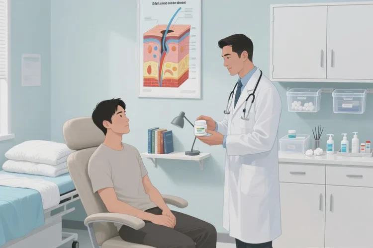 男生屁股经常起湿疹可以治愈吗(图1)