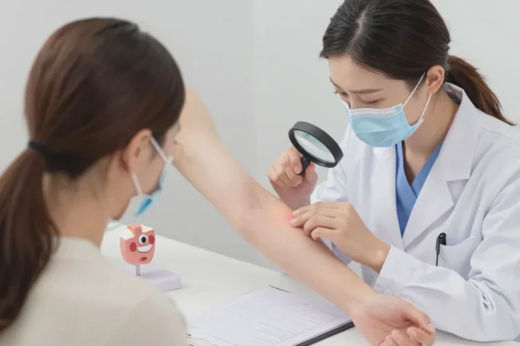 女生全身偶尔长湿疹可以治愈吗(图2)