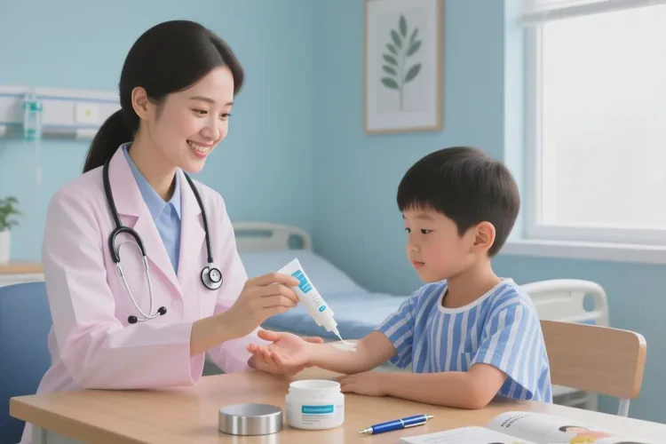 小儿手臂上起湿疹可以治愈吗(图4)