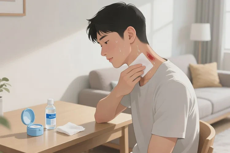 男生脖子偶尔长湿疹可以治愈吗(图3)