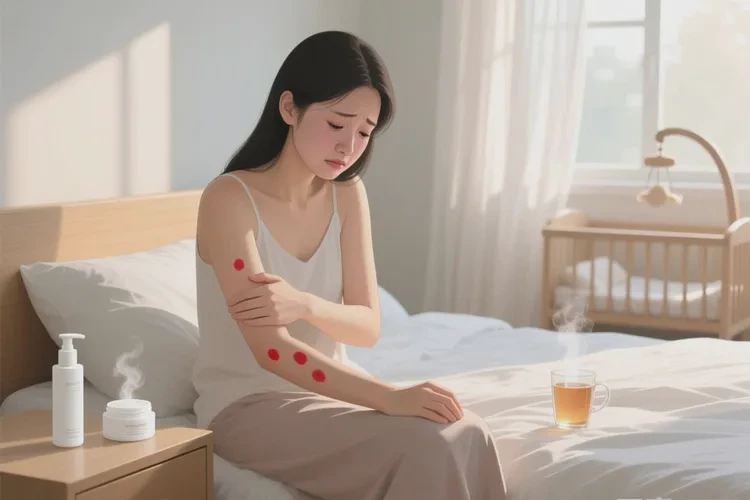 女生全身长湿疹可以治愈吗(图1)