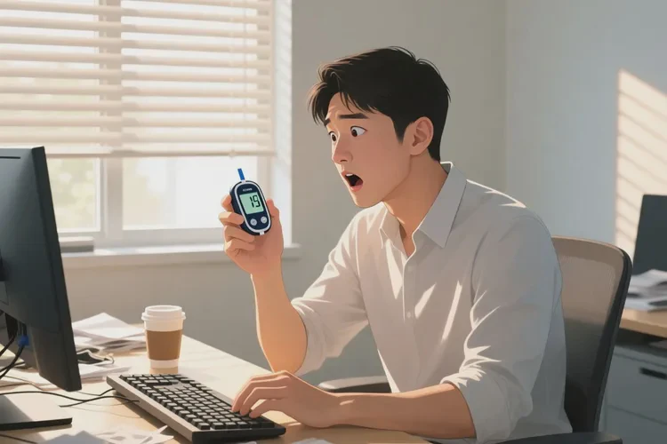 28岁中午血糖21.5是怎么回事(图1)