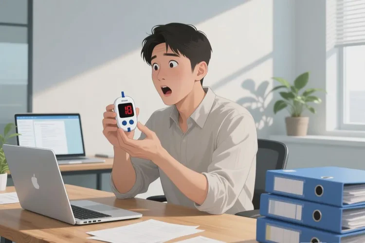 28岁中午血糖21.6是怎么回事(图1)