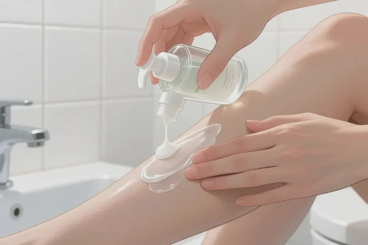 女生大腿上经常起湿疹可以治愈吗(图2)