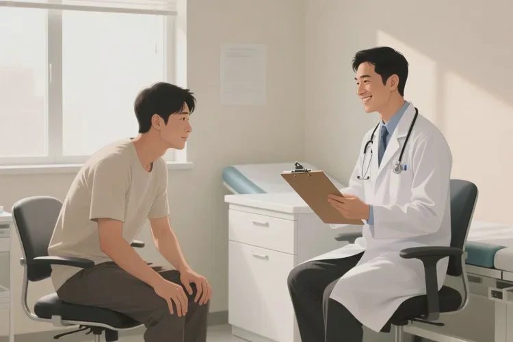 男生脸上出湿疹可以治愈吗(图1)