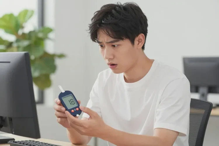 28岁中午血糖12.3是怎么回事(图1)