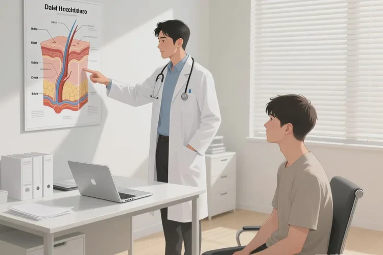 男生肚子上容易长湿疹可以治愈吗(图3)