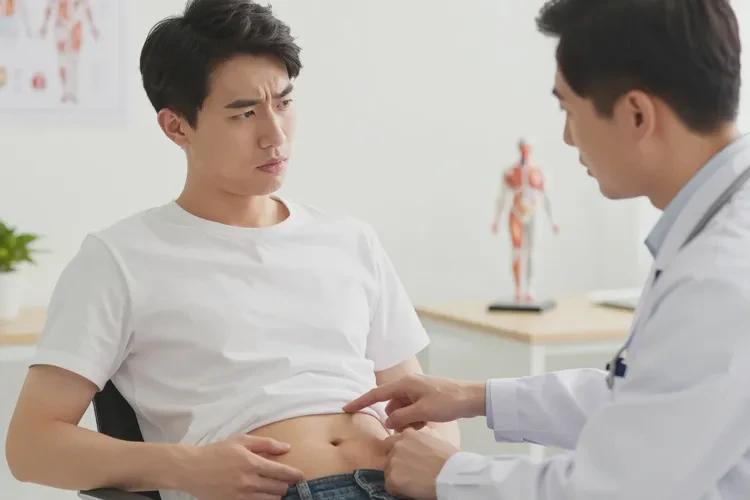 男生肚子上出现湿疹可以治愈吗(图1)