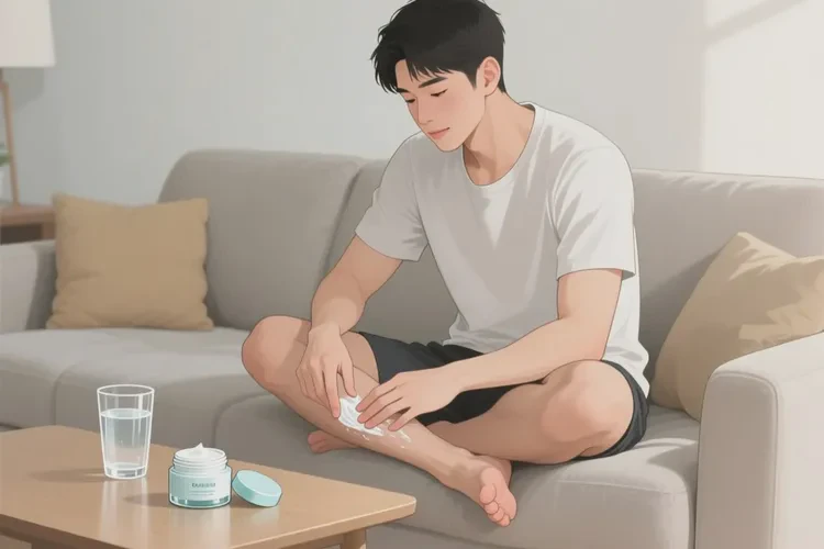 男生大腿起湿疹可以治愈吗(图4)