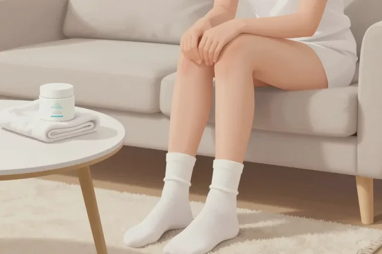 女生脚上偶尔起湿疹可以治愈吗(图2)